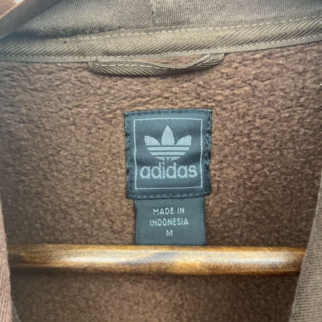 아디다스 빈티지 폭닥 오버핏 캐주얼 기모 후드티 M C07729 상품이미지5