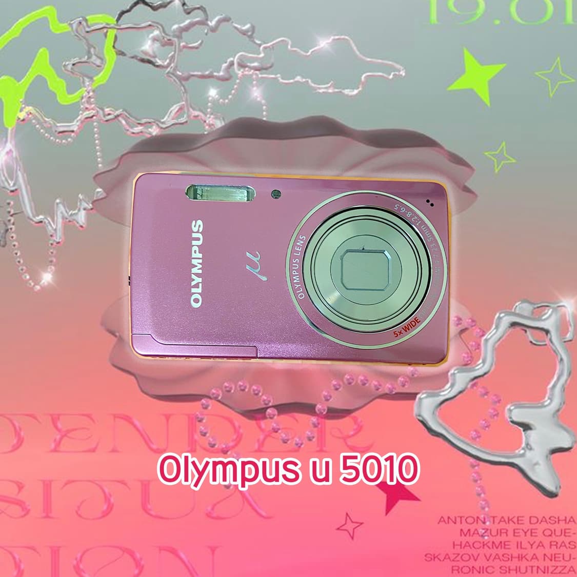 Olympus  μ-5010 올림푸스 뮤 5010 핑크 상품이미지1