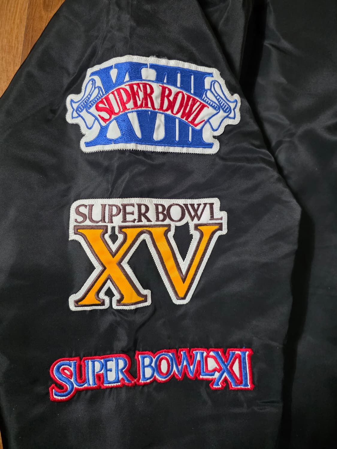 NFL Raiders (레이더스) 슈퍼볼 스타디움 자켓 상품이미지5