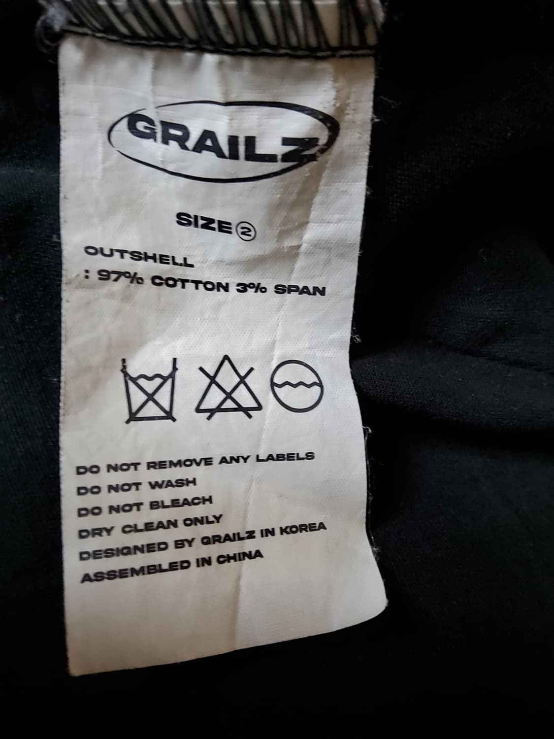 Grailz 그레일즈 플라이트 포켓 size 2. 오리지날 상품이미지2