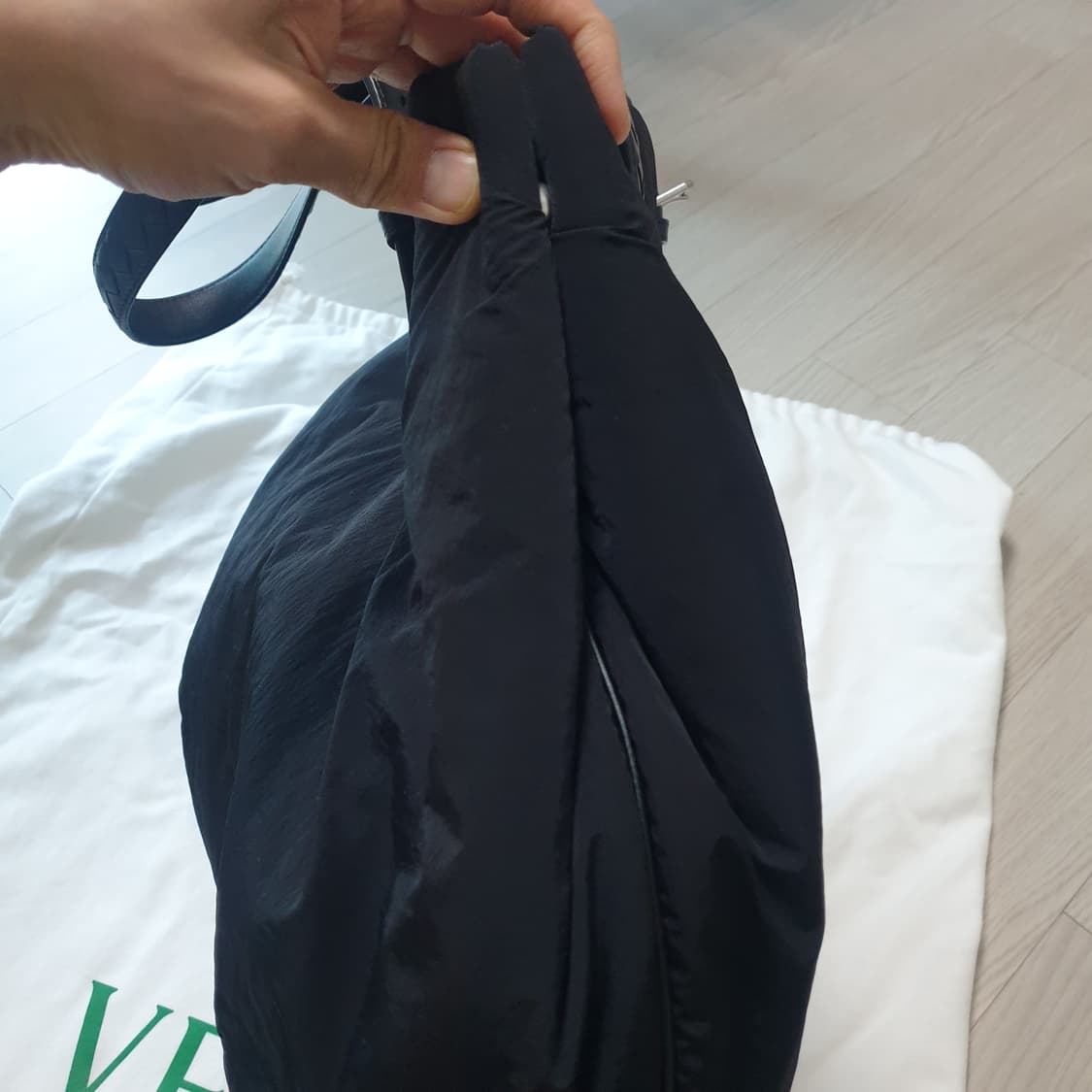 보테가베네타 블랙 인트레치아토 토트백(새상품급) 상품이미지10