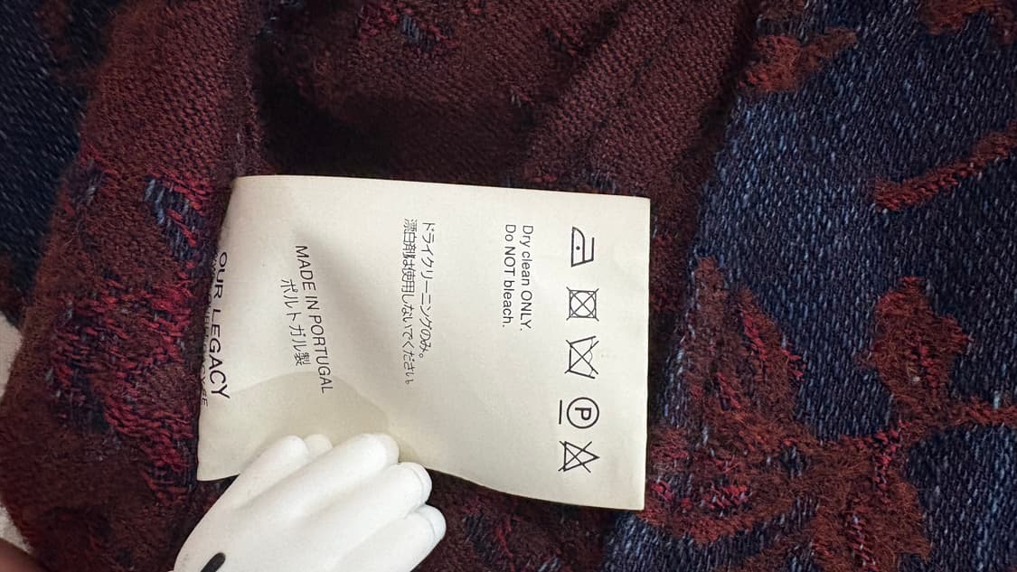 TTF✳️ourlegacy 2014aw flower wool jacket 상품이미지7