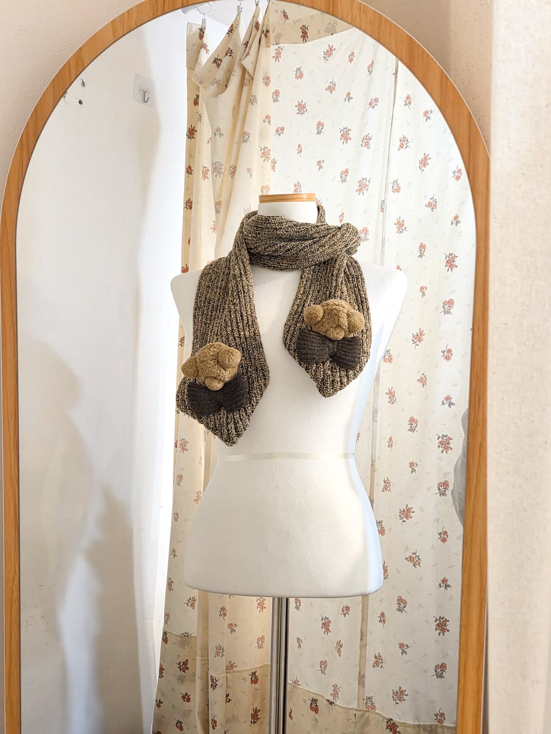 곰돌이 머플러 상품이미지1