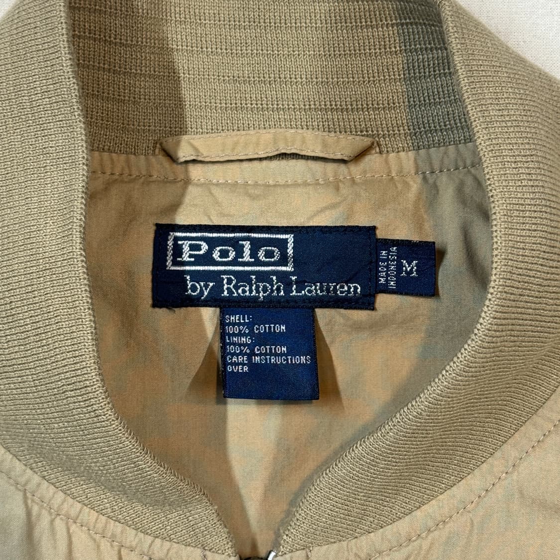 M) 폴로 랄프로렌 베이지 봄버 블루종 자켓 상품이미지7
