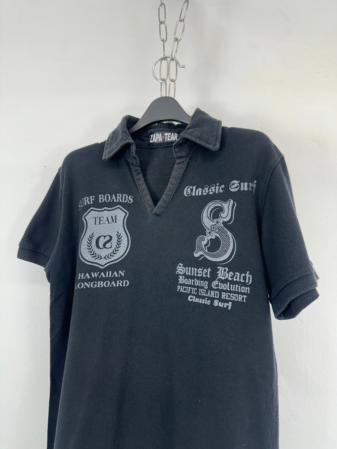 JPN Gothic Silver Printing Punk Pk Tee 상품이미지5