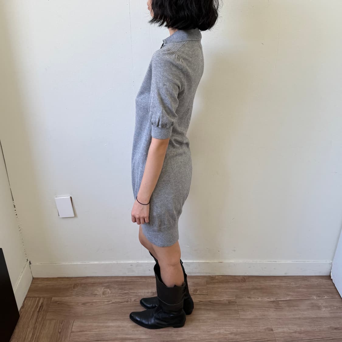 버버리 셔링 원피스 상품이미지2