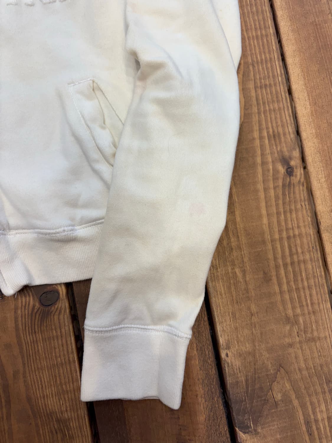 아베크롬비 크림 투웨이 후드집업 상품이미지5