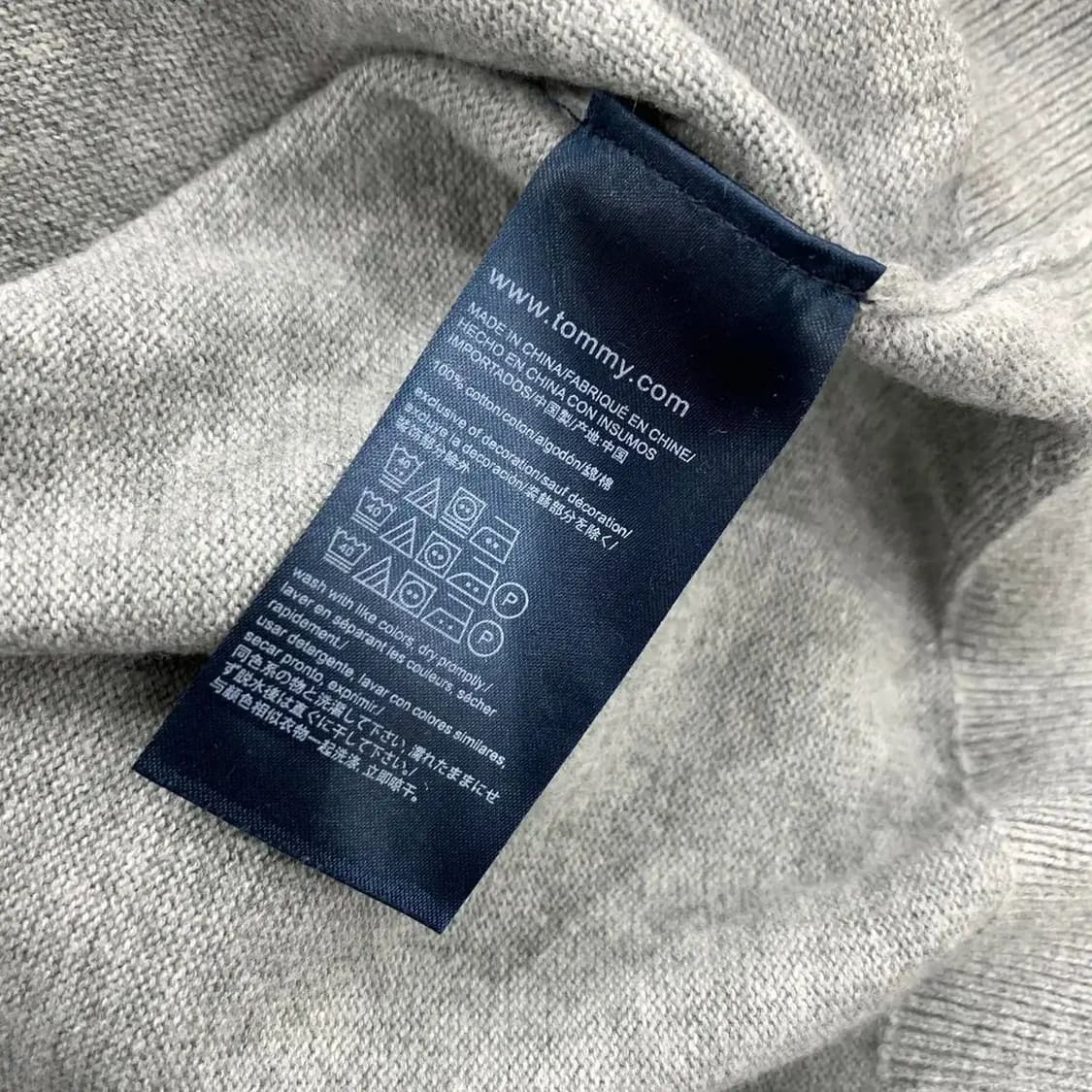 M 타미힐피거 라운드 니트 상품이미지4