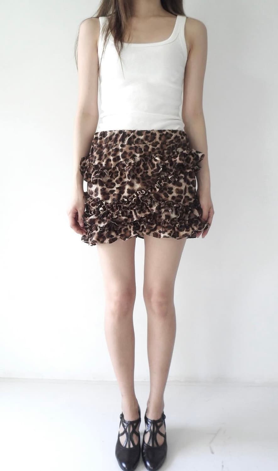 세틀포문 레오파드 스커트 상품이미지2