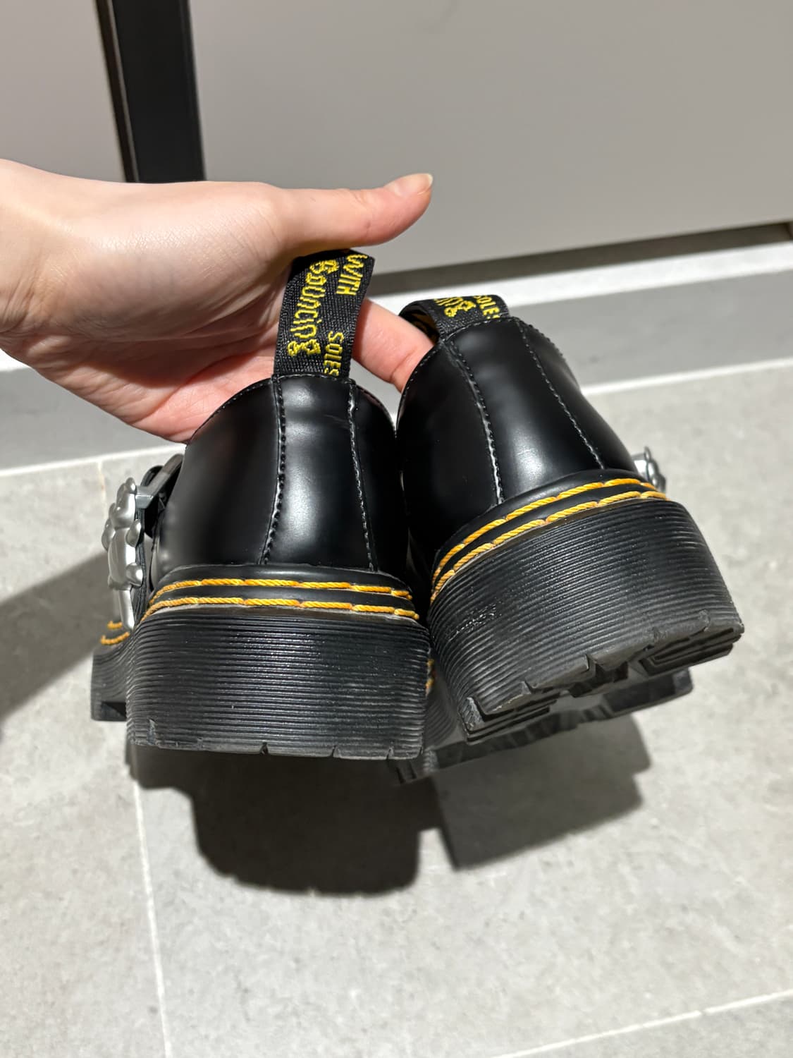 닥터마틴 헤븐바이 마크제이콥스 블랙 메리제인 로퍼 상품이미지6