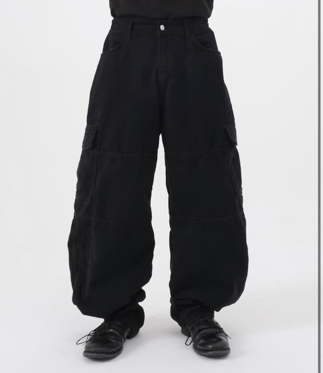 뉴치프시크dp 카고 팬츠 블랙 상품이미지1