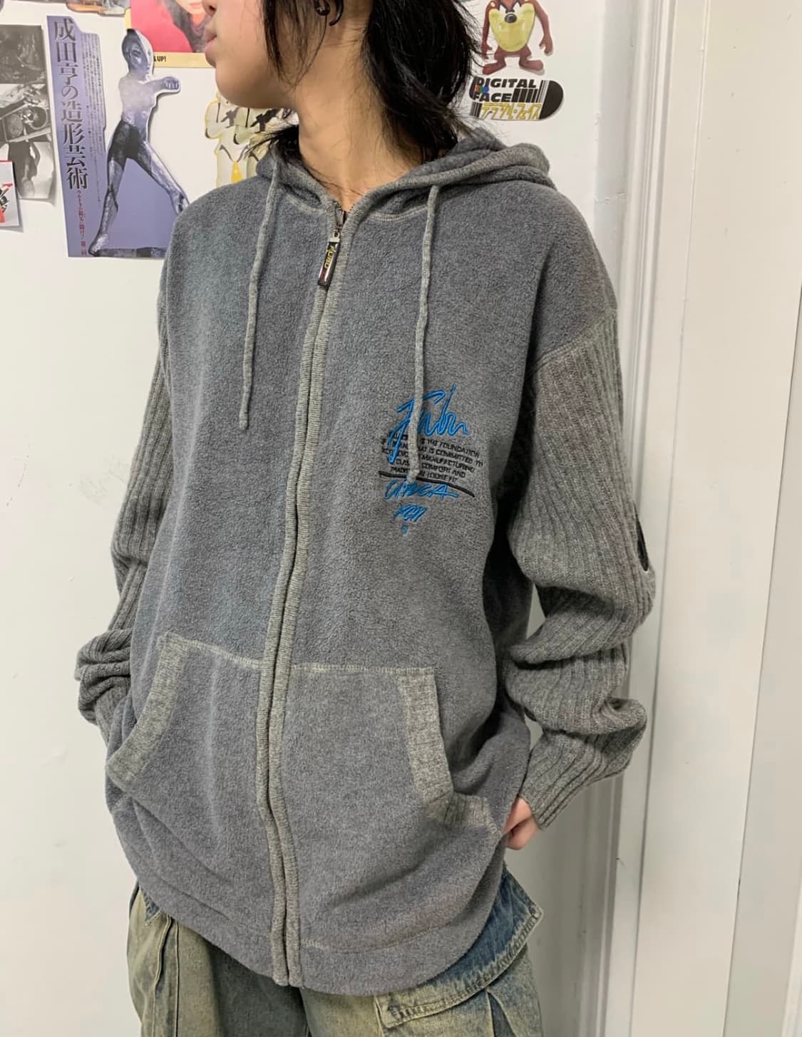 Fubu 플리스 후드집업 상품이미지2