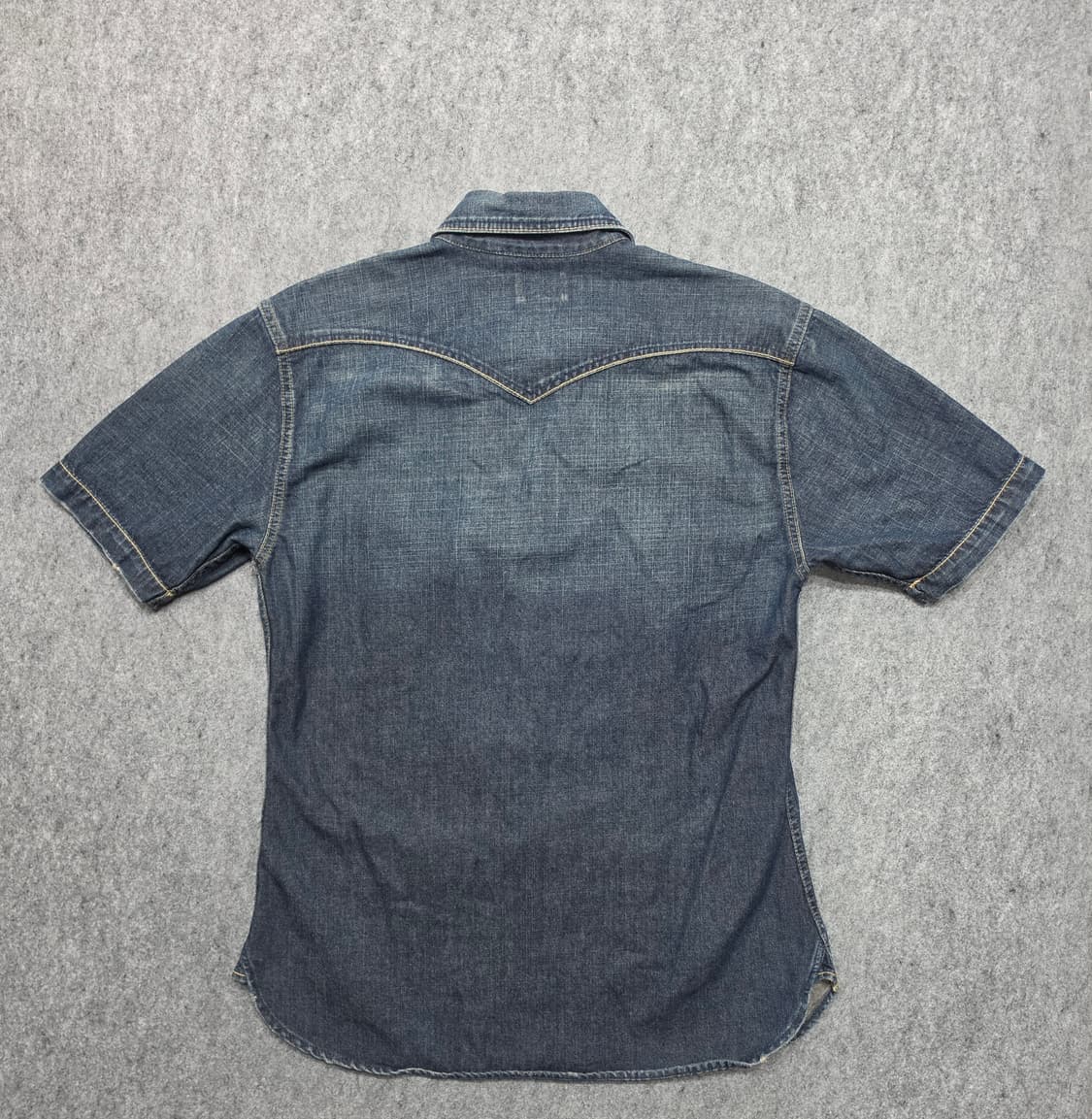 리바이스 레드룹 00s 데님 셔츠 반팔 셔츠 청셔츠 L 상품이미지2