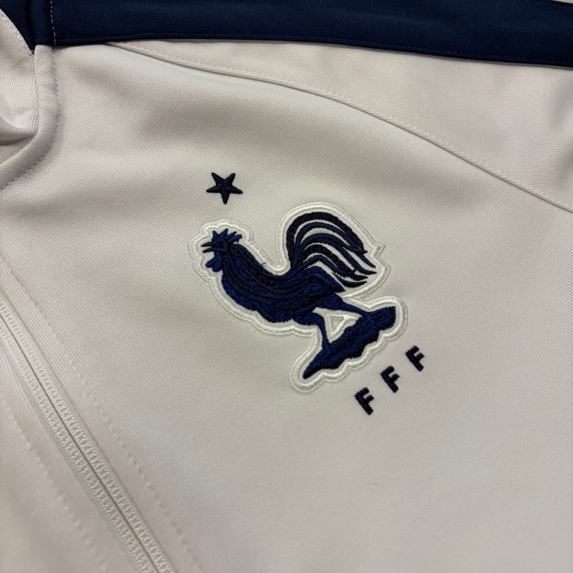 [M] 14s 나이키 프랑스 국대 트랙 져지 집업 자켓 화이트 D911 상품이미지4