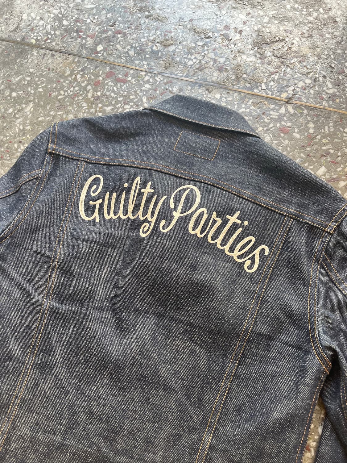 와코마리아 데님 트러커자켓 상품이미지7