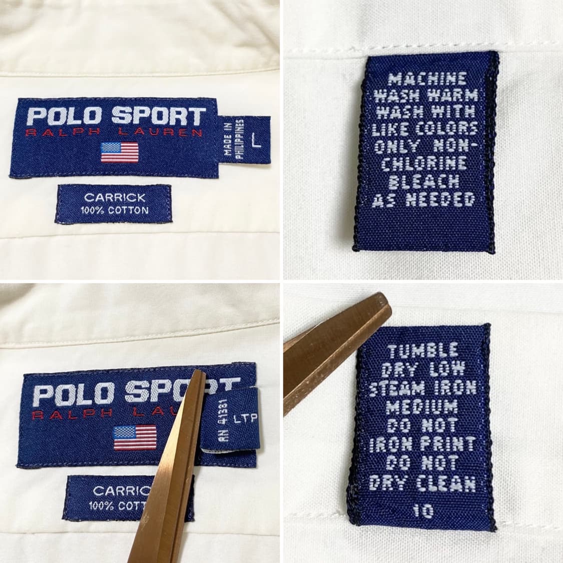 1993년 POLO SPORT USA SPELLOUT SHIRT OG 상품이미지7