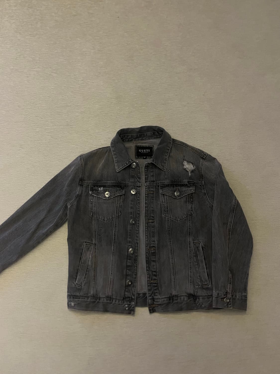 Guess 흑청자켓 L 상품이미지2