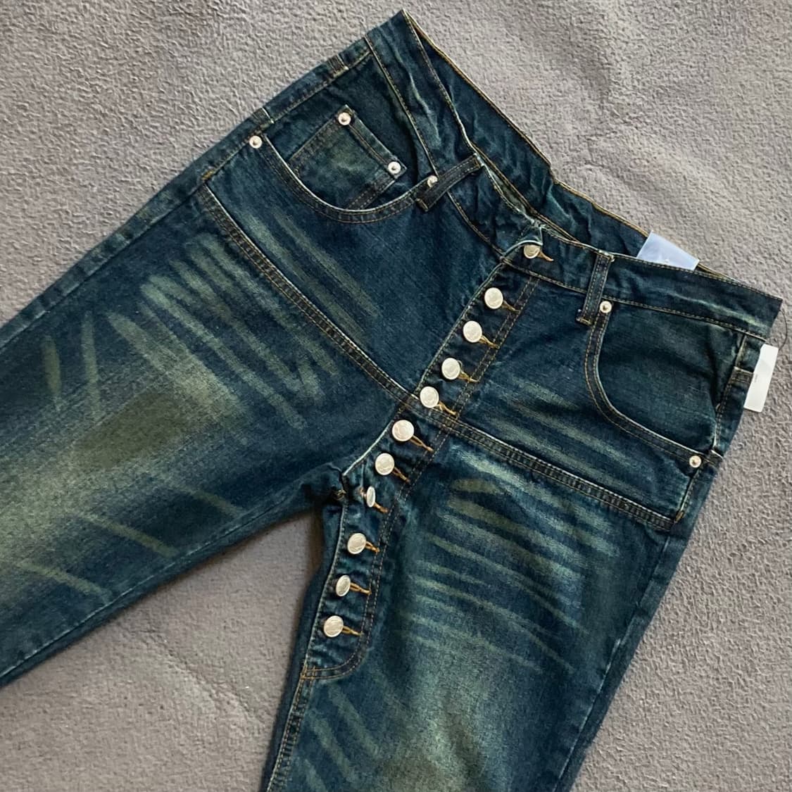 JPN 502 레귤러핏 스트레이트 데님팬츠 SIZE 32 상품이미지3