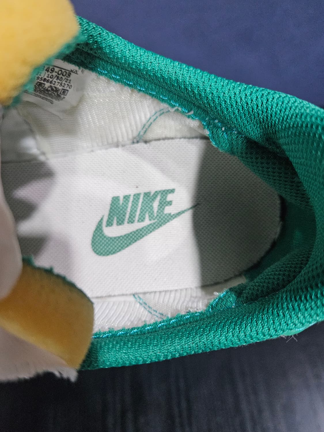 나이키 와플 트레이너 2팬텀 맬러카이트 남성 255 스니커즈  상품이미지4