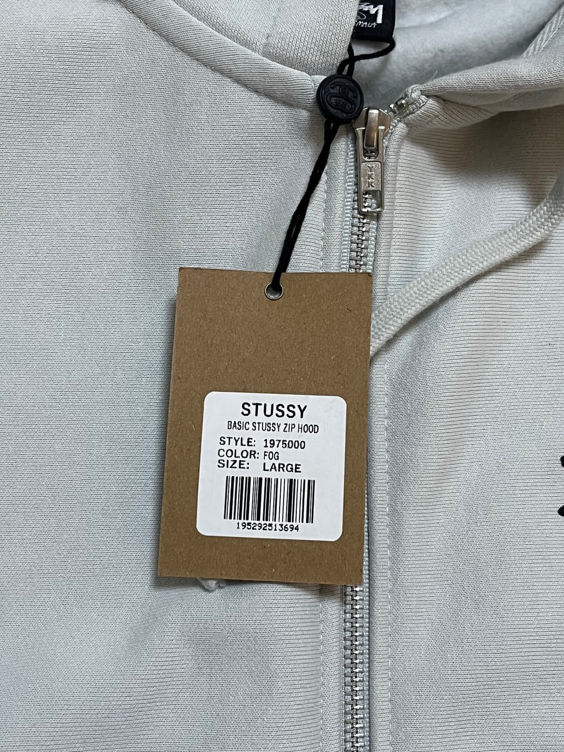 Stussy 스투시 베이직 후드집업 포그 상품이미지3