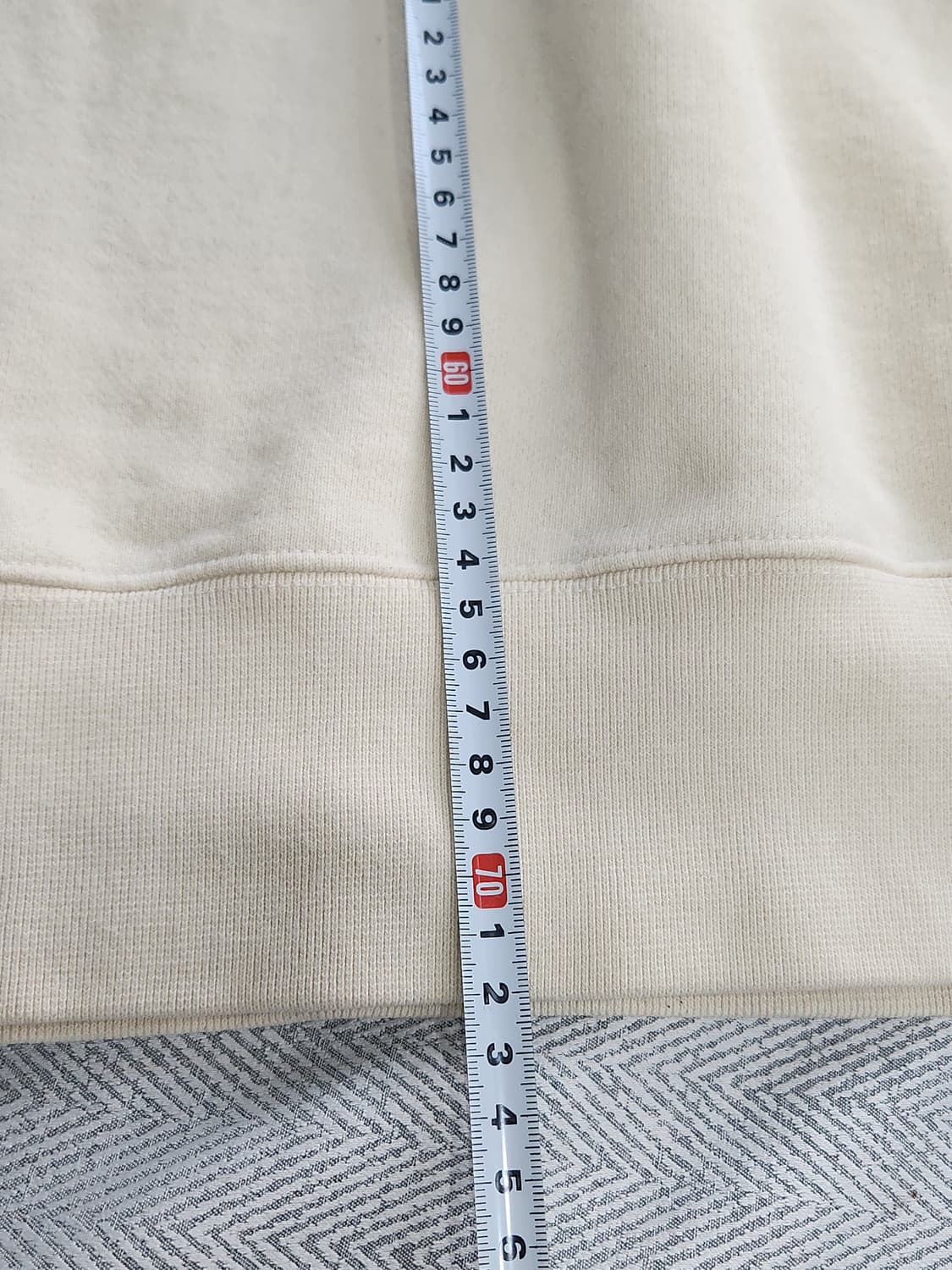 [L] 커버낫 아이보리 맨투맨 남성 L 사이즈 상품이미지8