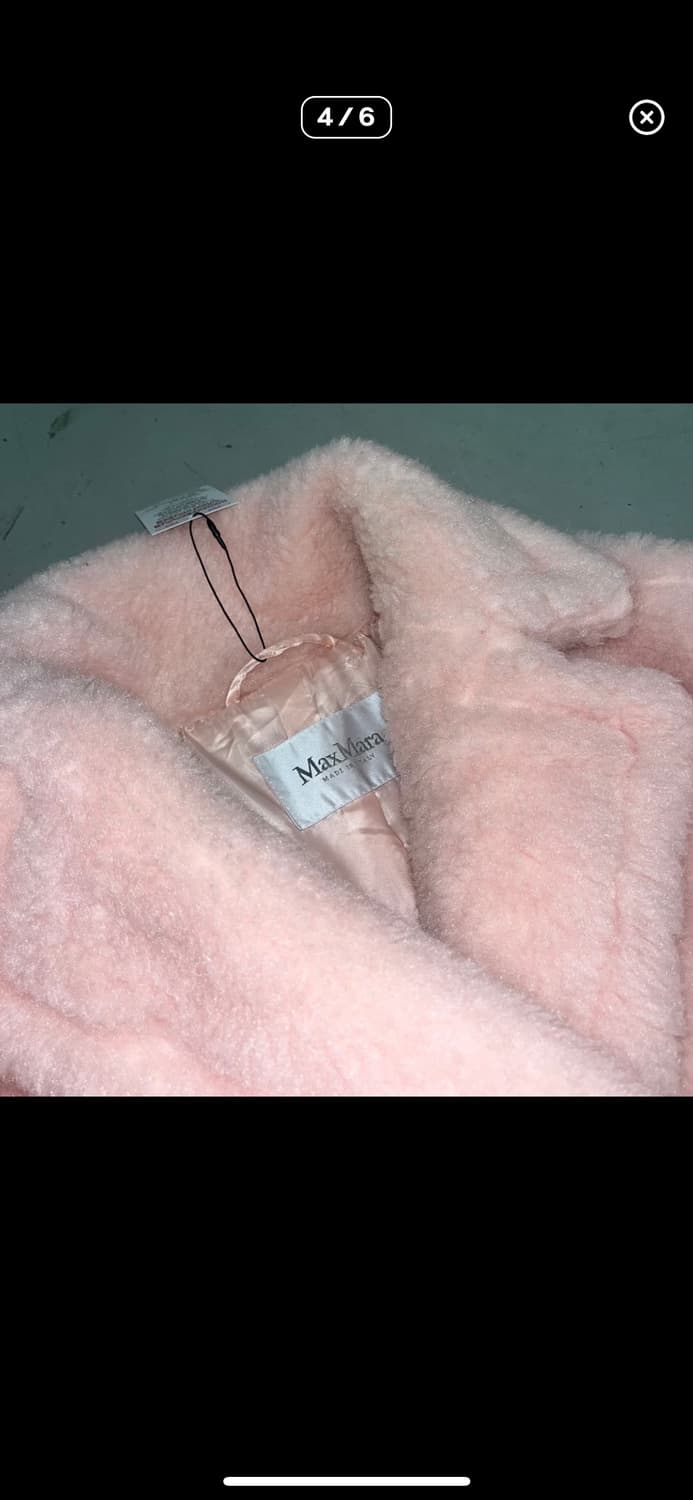 막스마라 테디코트 베이비핑크 상품이미지5