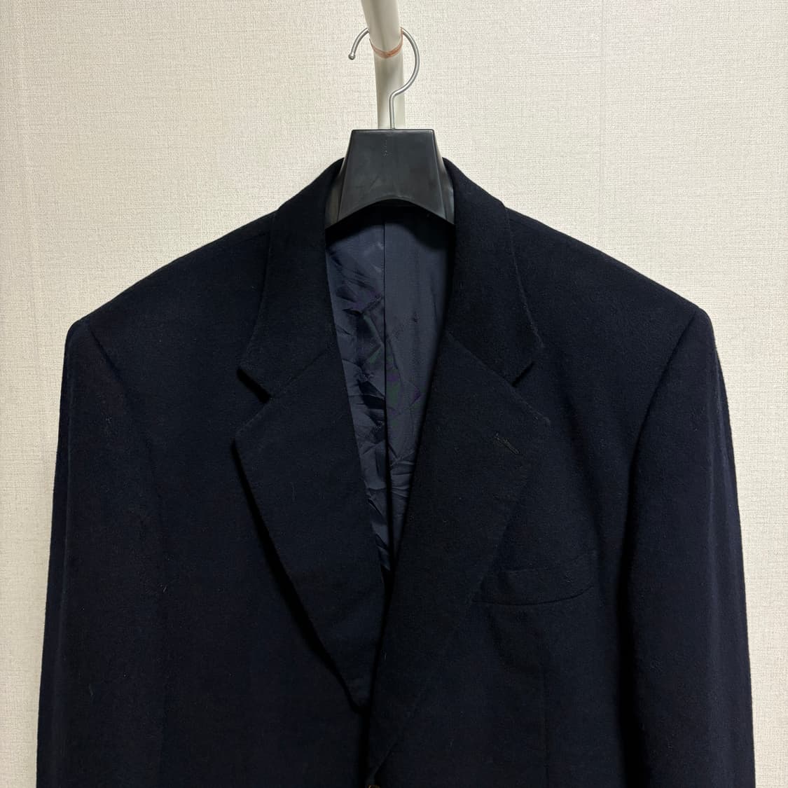 아쿠아스큐텀 Japan made 캐시미어 금장블레이저 / 네이비, L 상품이미지2