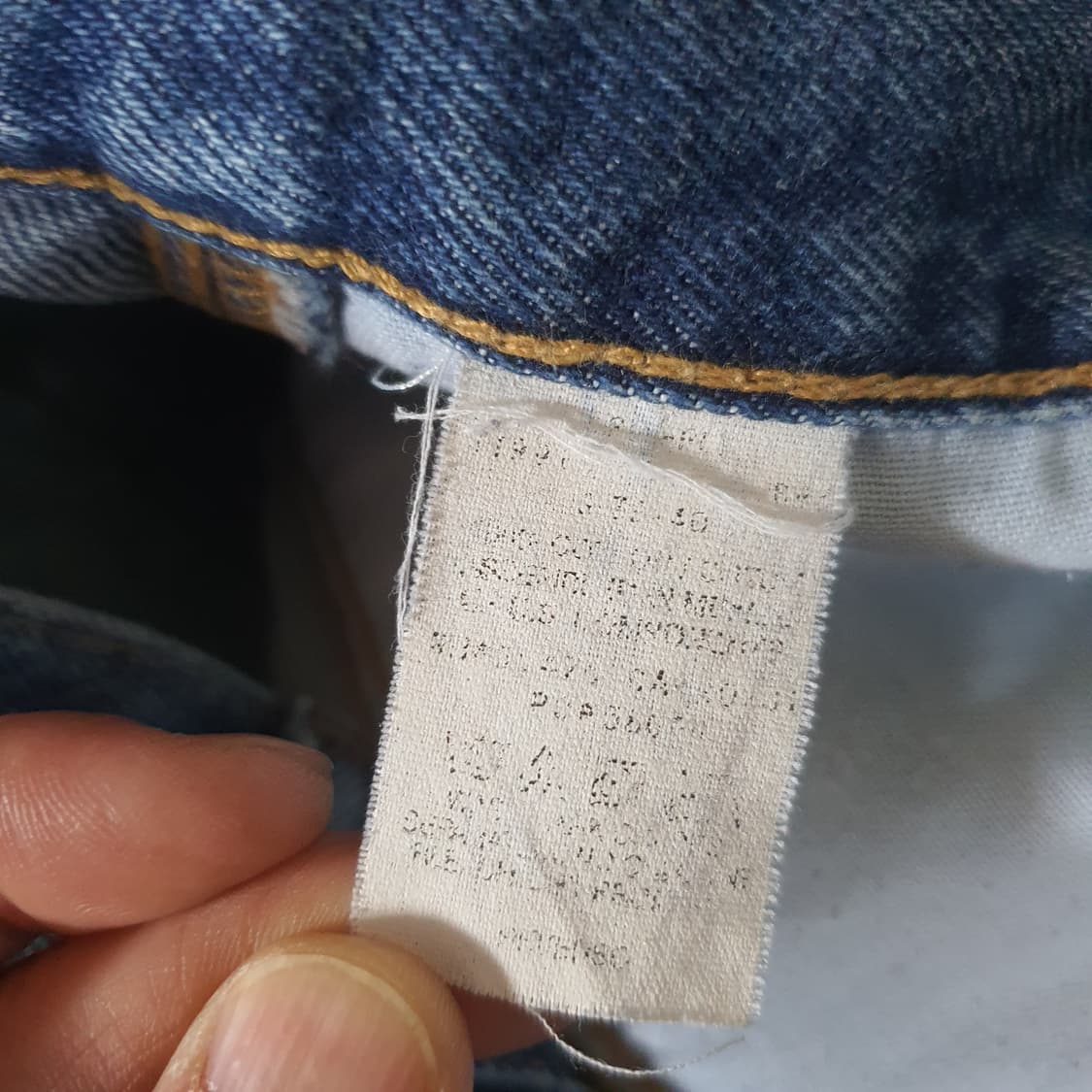 90s타미 힐피거 빈티지 카펜터 데님 숏팬츠 상품이미지7