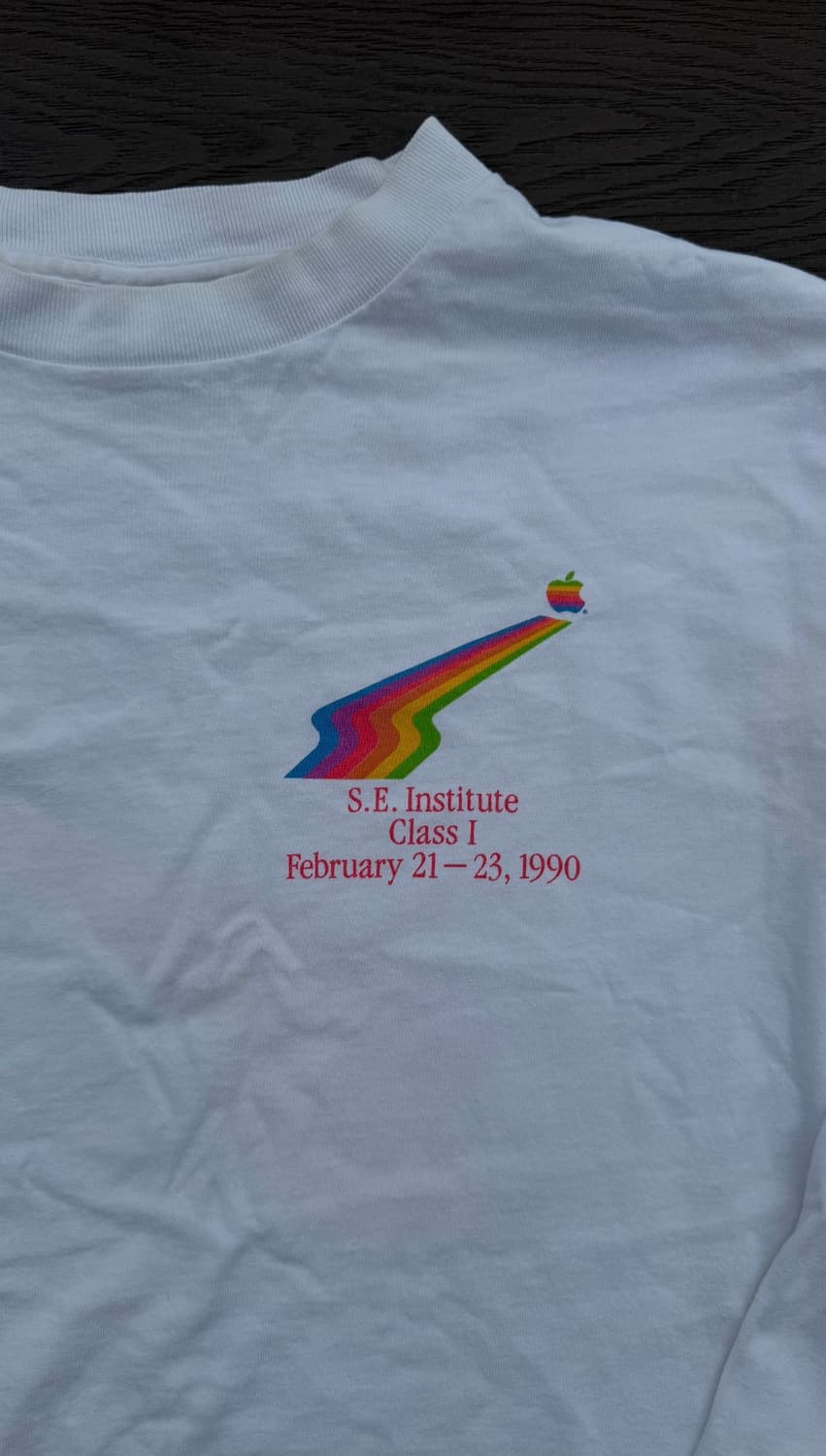 90s apple shirt 상품이미지1