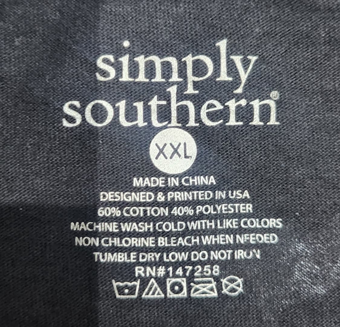 (새상품) 심플리서던 할로윈 롱 슬리브리스 2XL 상품이미지3