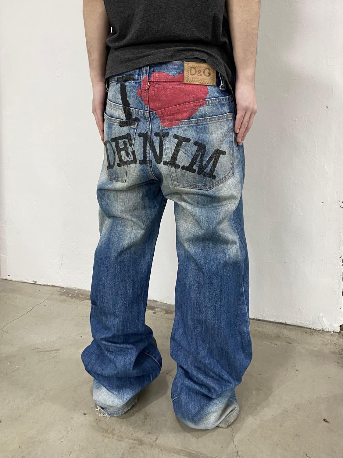 돌체앤가바나 아이 러브 데님 팬츠 상품이미지1