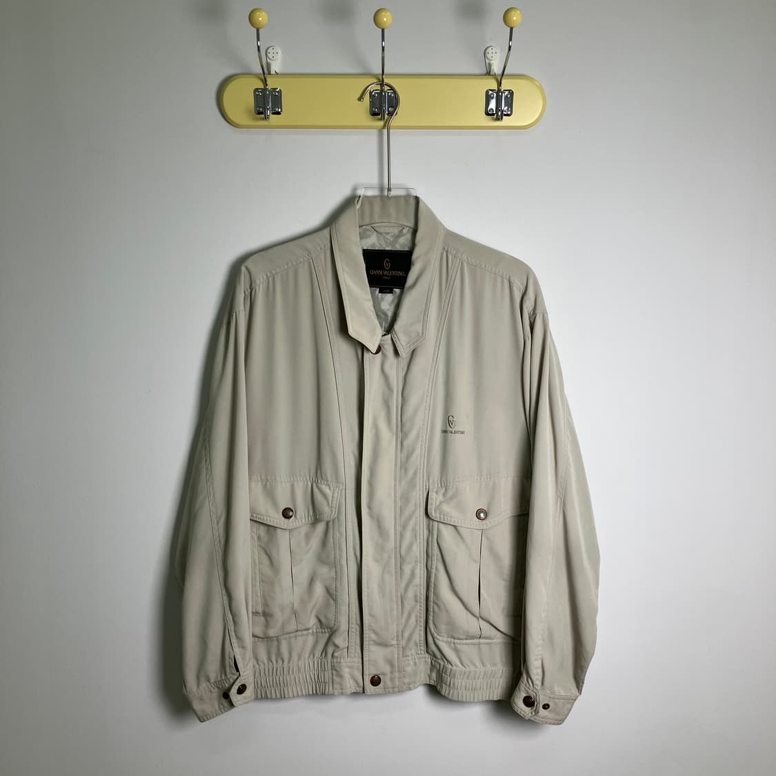 Valentino 지아니 발렌티노 봄버 자켓 L 상품이미지1