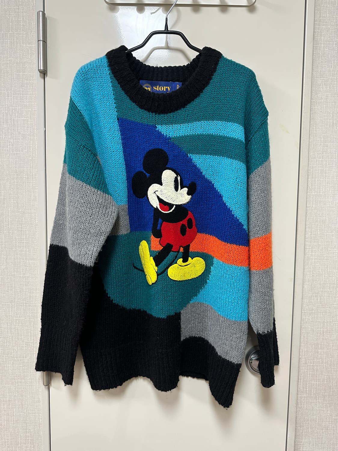 빈티지 미키마우스 니트 상품이미지1