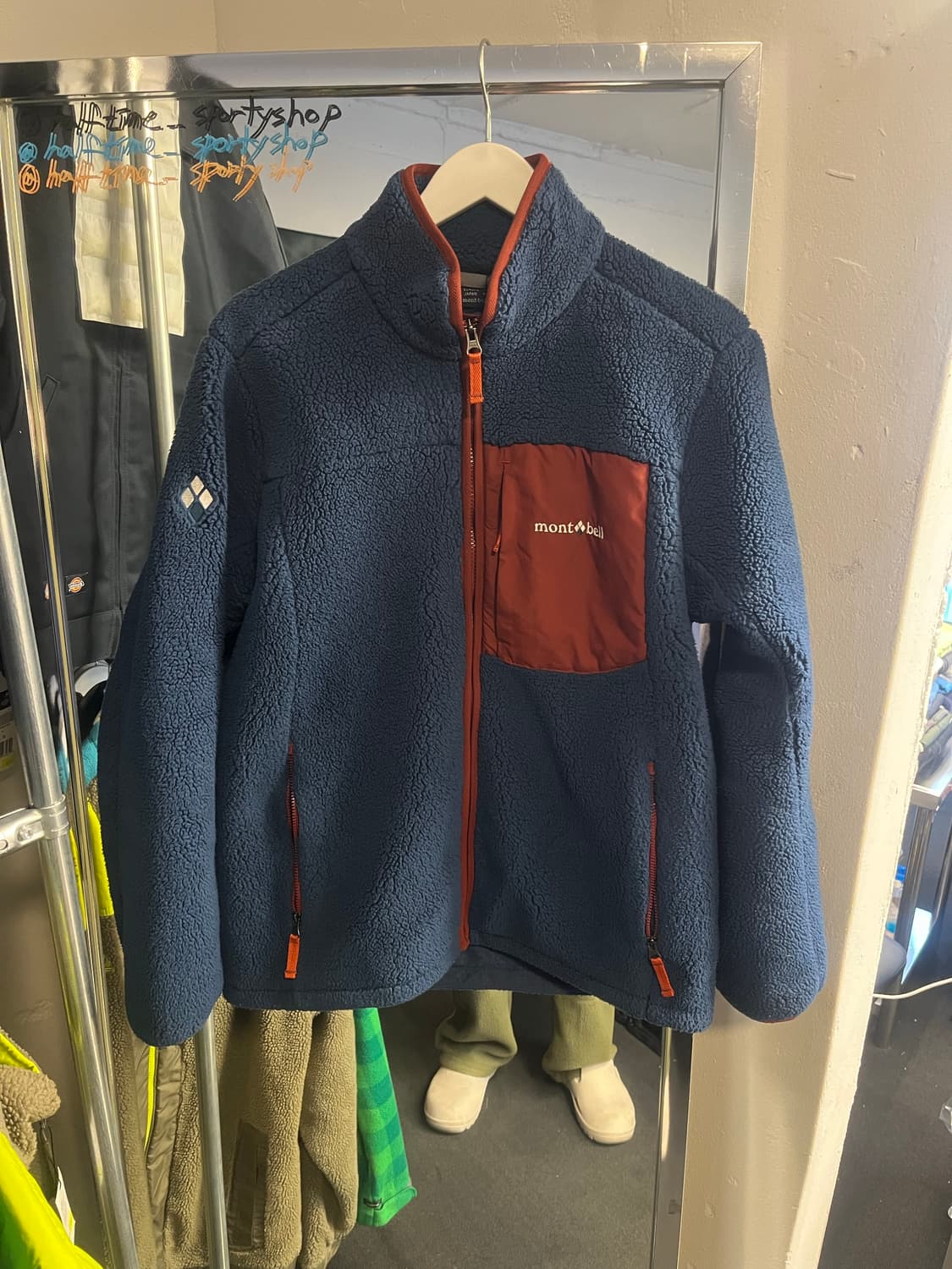 몽벨 네이비 플리스 상품이미지1