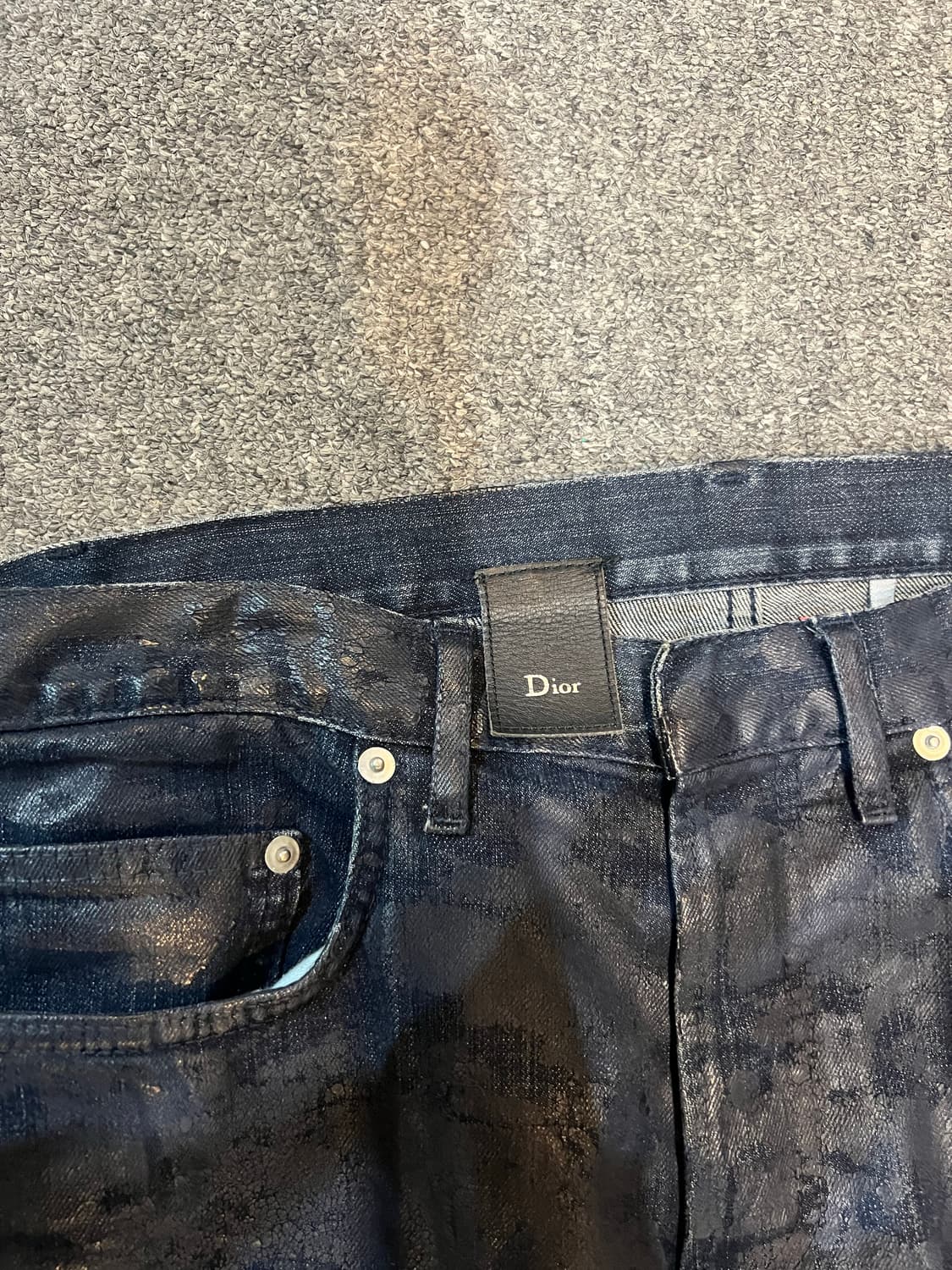 Dior homme wax oil jeans 30 상품이미지3