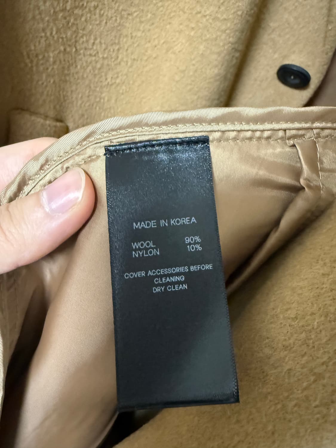 laine homme 핸드메이드 싱글 코트 상품이미지6