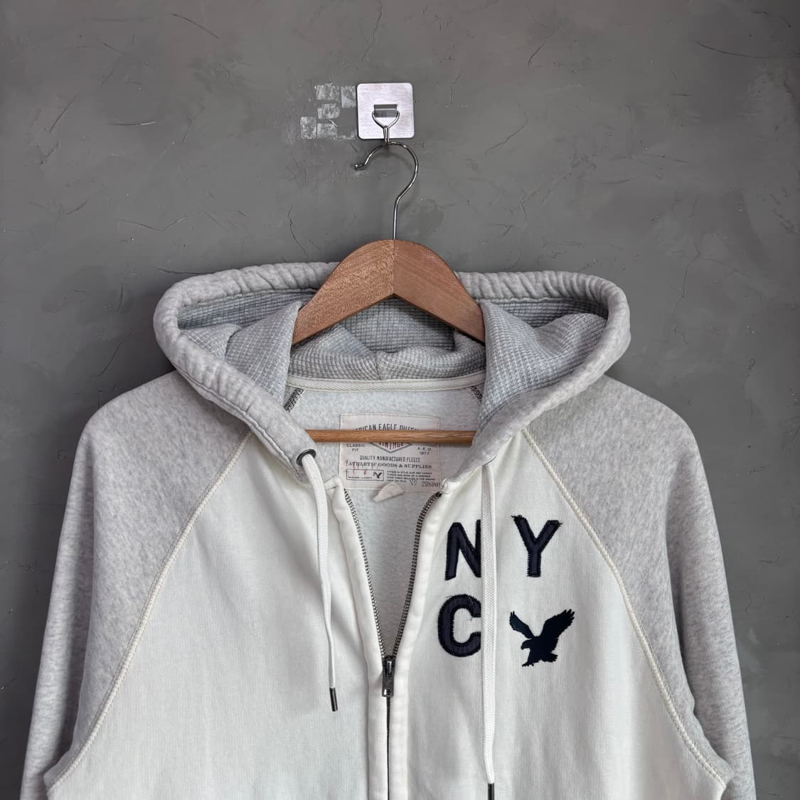 아메리칸 이글 빈티지 뉴욕 후드집업 상품이미지2