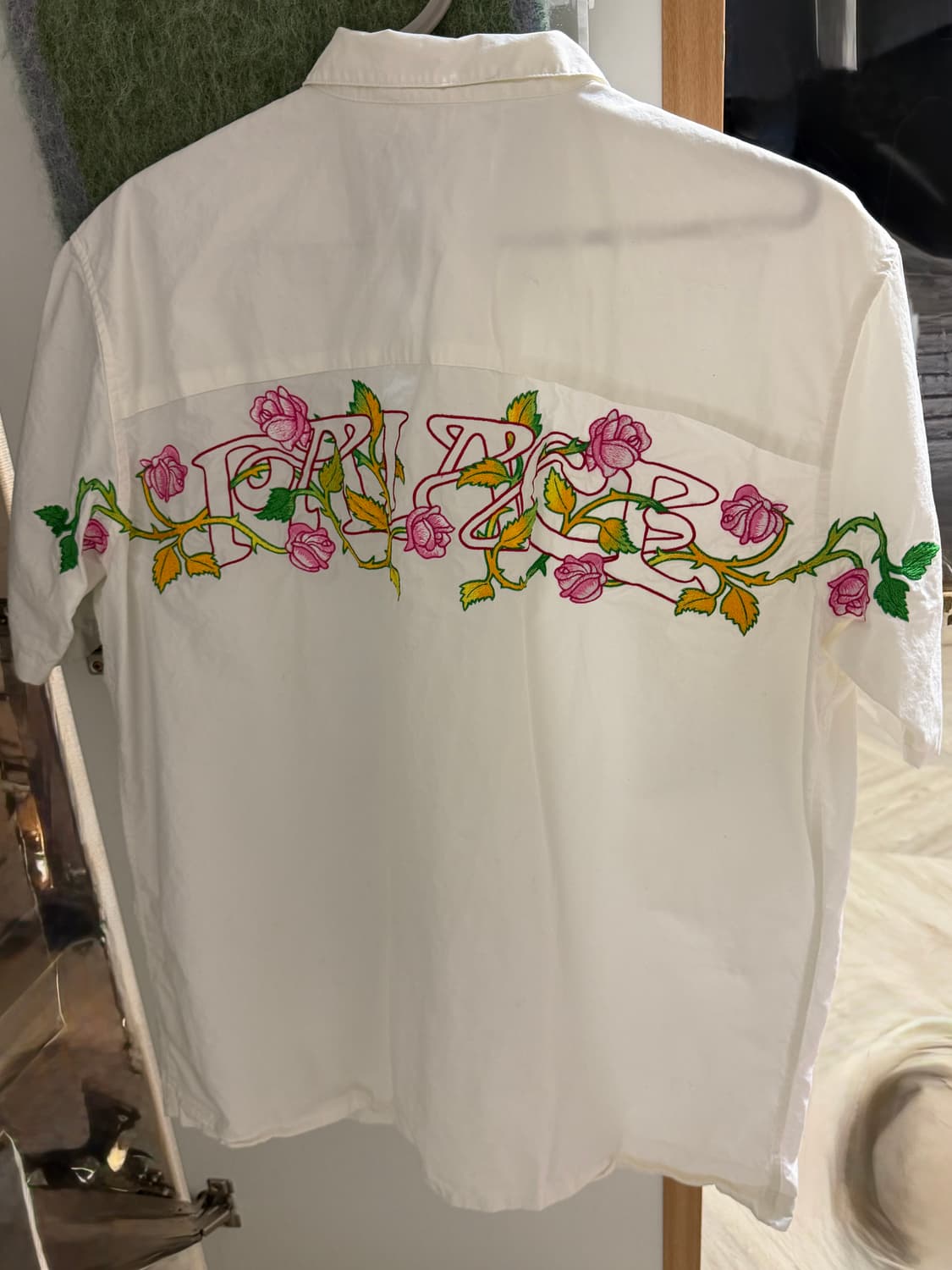 팔라스 25ss 잉글리시 로즈 셔츠 화이트 M 상품이미지5