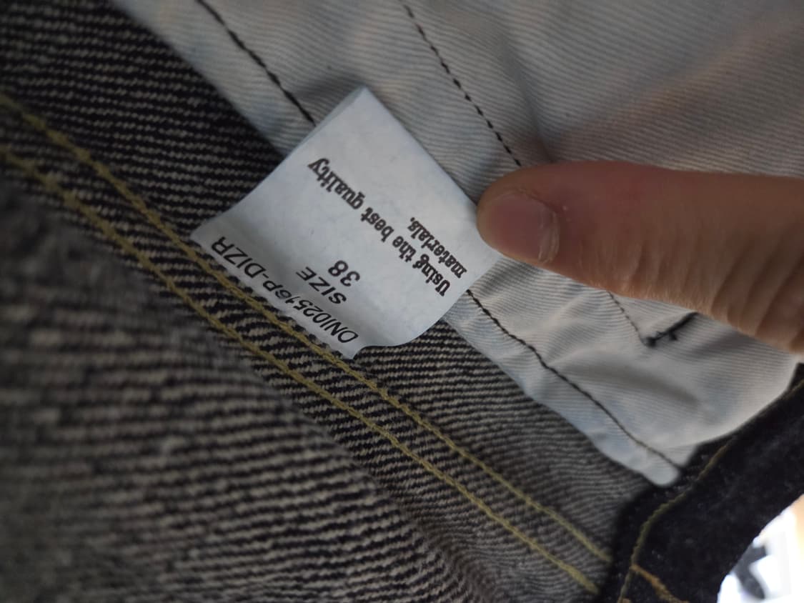 오니 시크릿 데님 자켓 2nd 38사이즈 ONI-02516P 상품이미지4