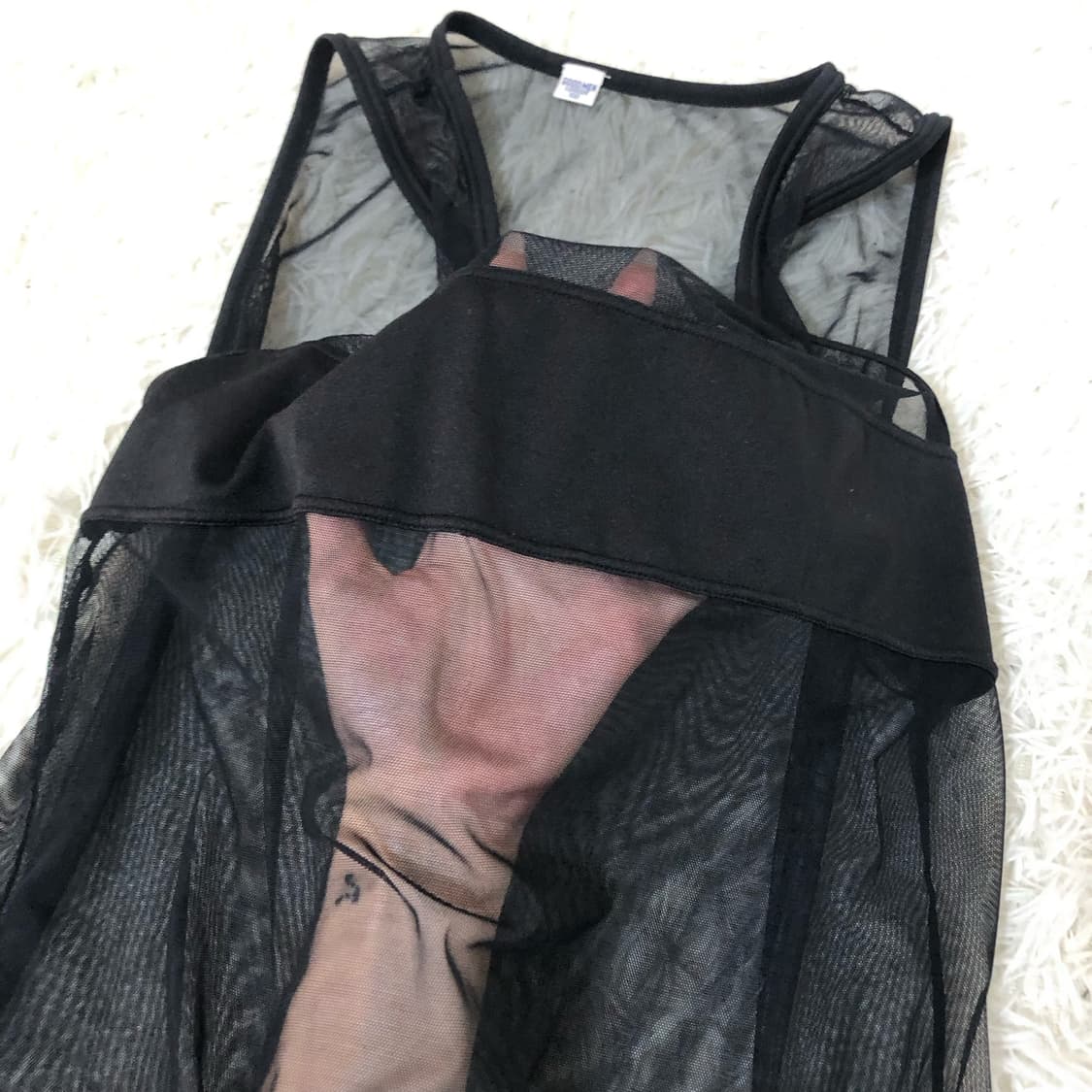 빈티지 시스루(전체) 나시 롱슬리브 상품이미지2