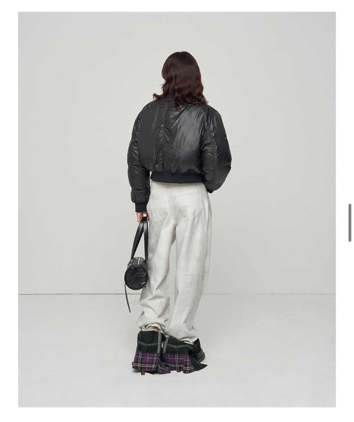 lcdc 엘씨디씨 블랙 오리털 숏패딩 상품이미지6