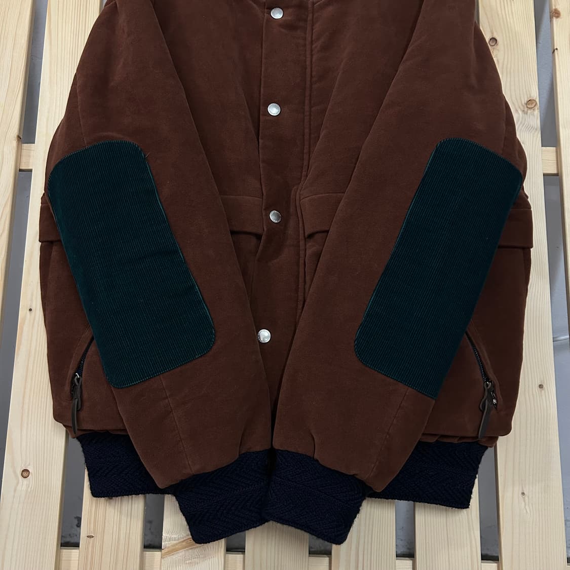 (XL) 유밋 베넌 브라운 봄버 자켓  상품이미지3