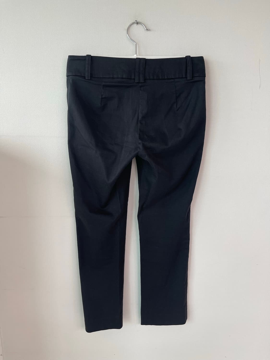자라 블랙 면바지 24~25인치 상품이미지4