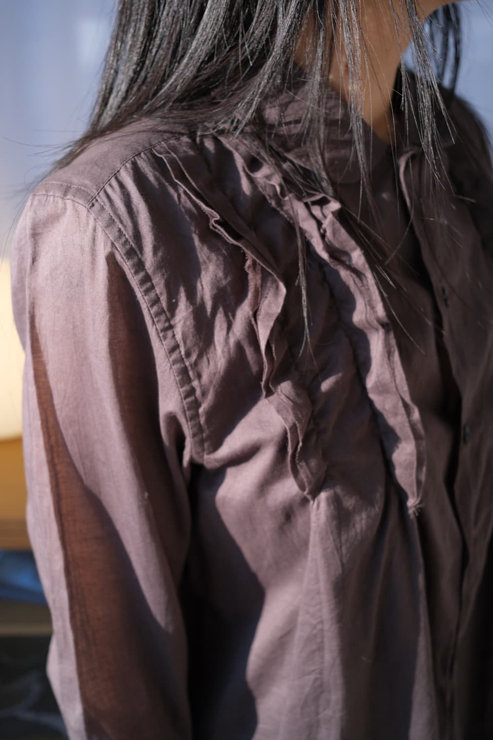 Frill flare blouse 상품이미지4