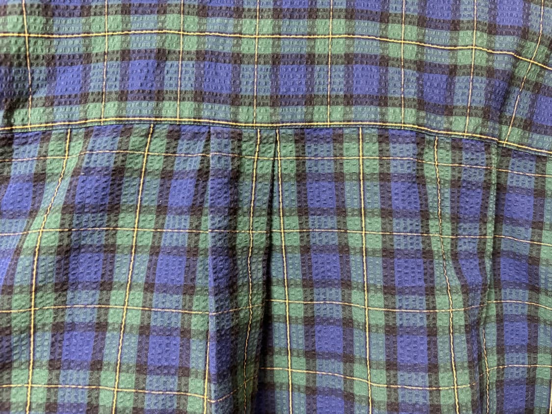 올드 엘엘빈 타탄체크 시어서커 반팔 셔츠 상품이미지7