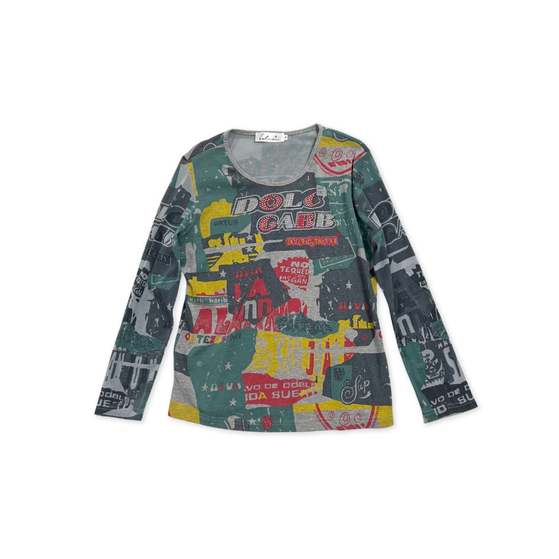 Loline 그래픽 메쉬 롱슬리브 상품이미지1