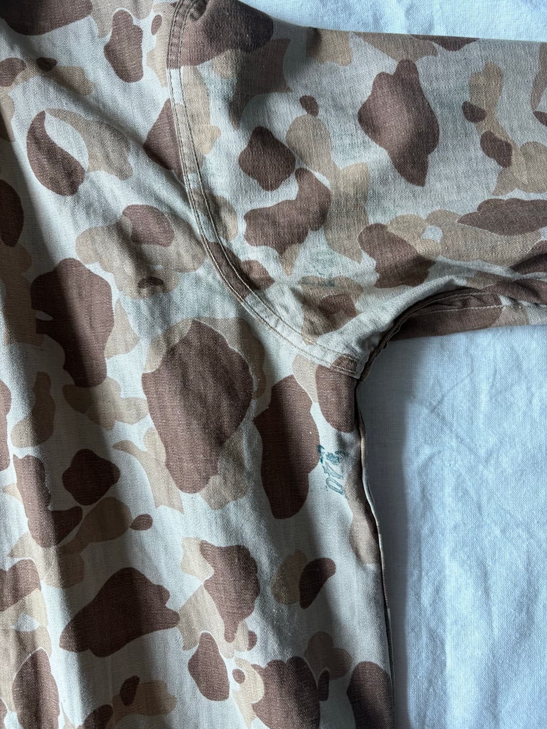 WWii USMC P-44 Frogskin Camo Jacket 상품이미지7