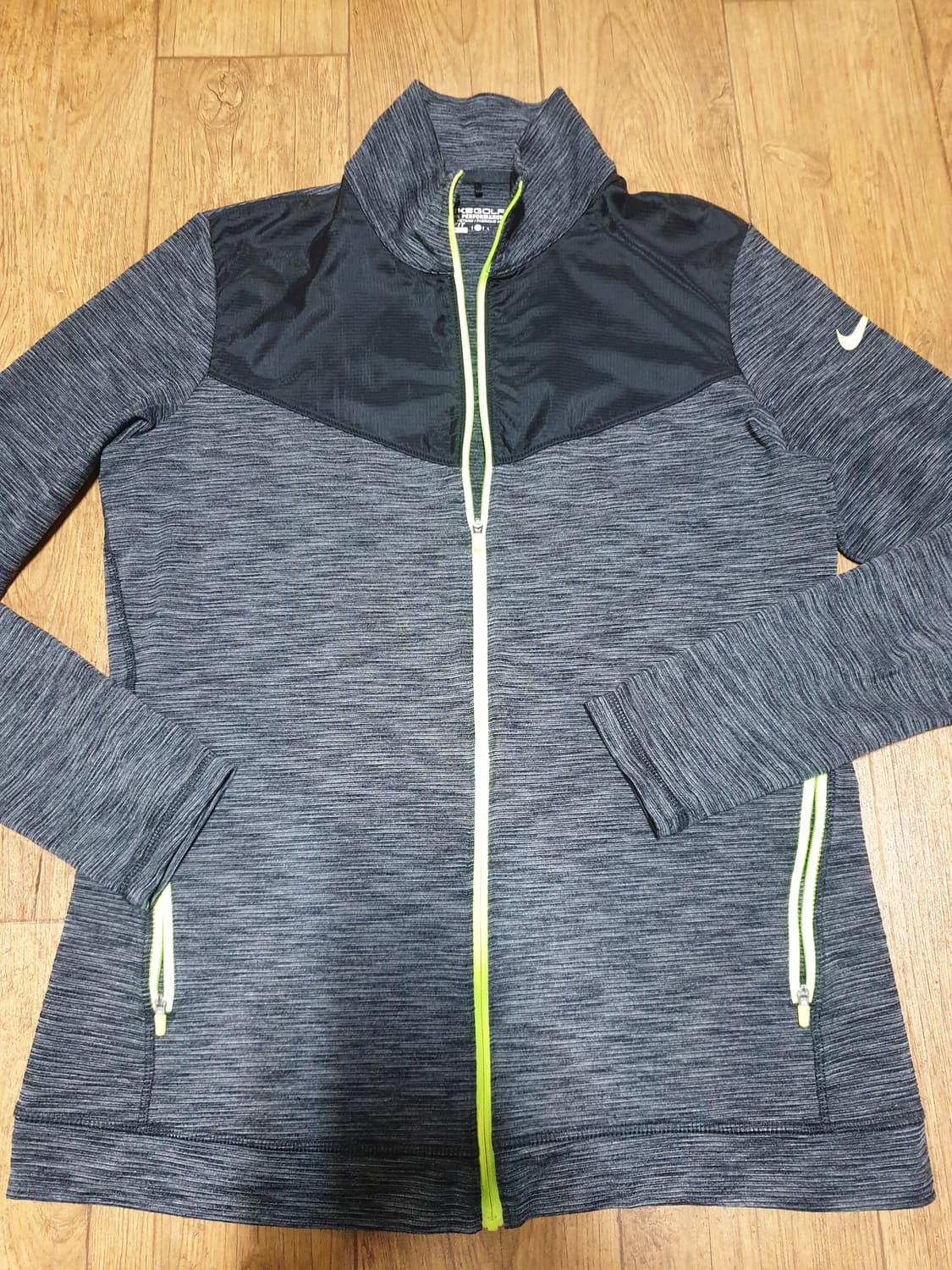 1026 나이키 골프 드라이핏 집업 100 사이즈입니다 상품이미지2