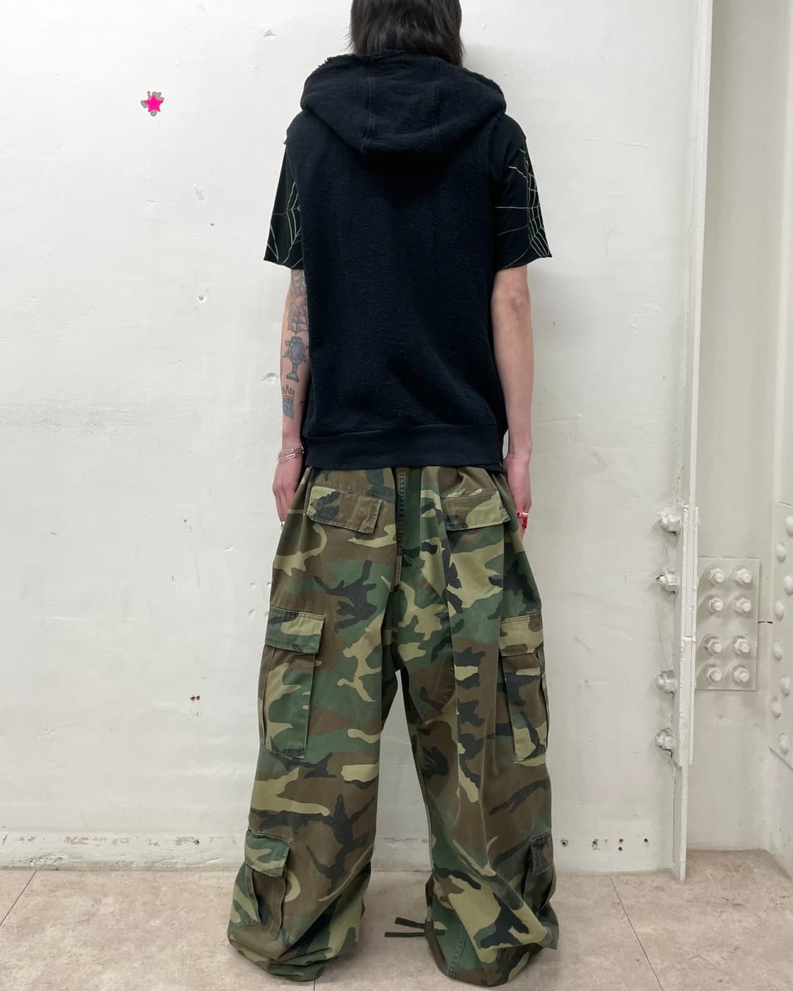 Gun Rough Hoodie Vest 상품이미지5