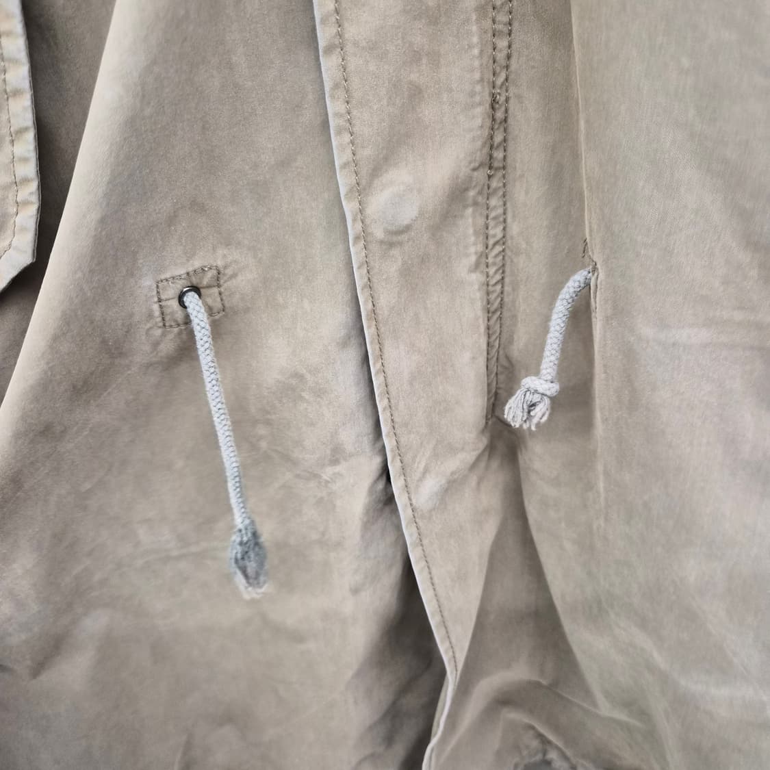 아비렉스 카키색 퍼 후드 야상 코드 남성 M 상품이미지4